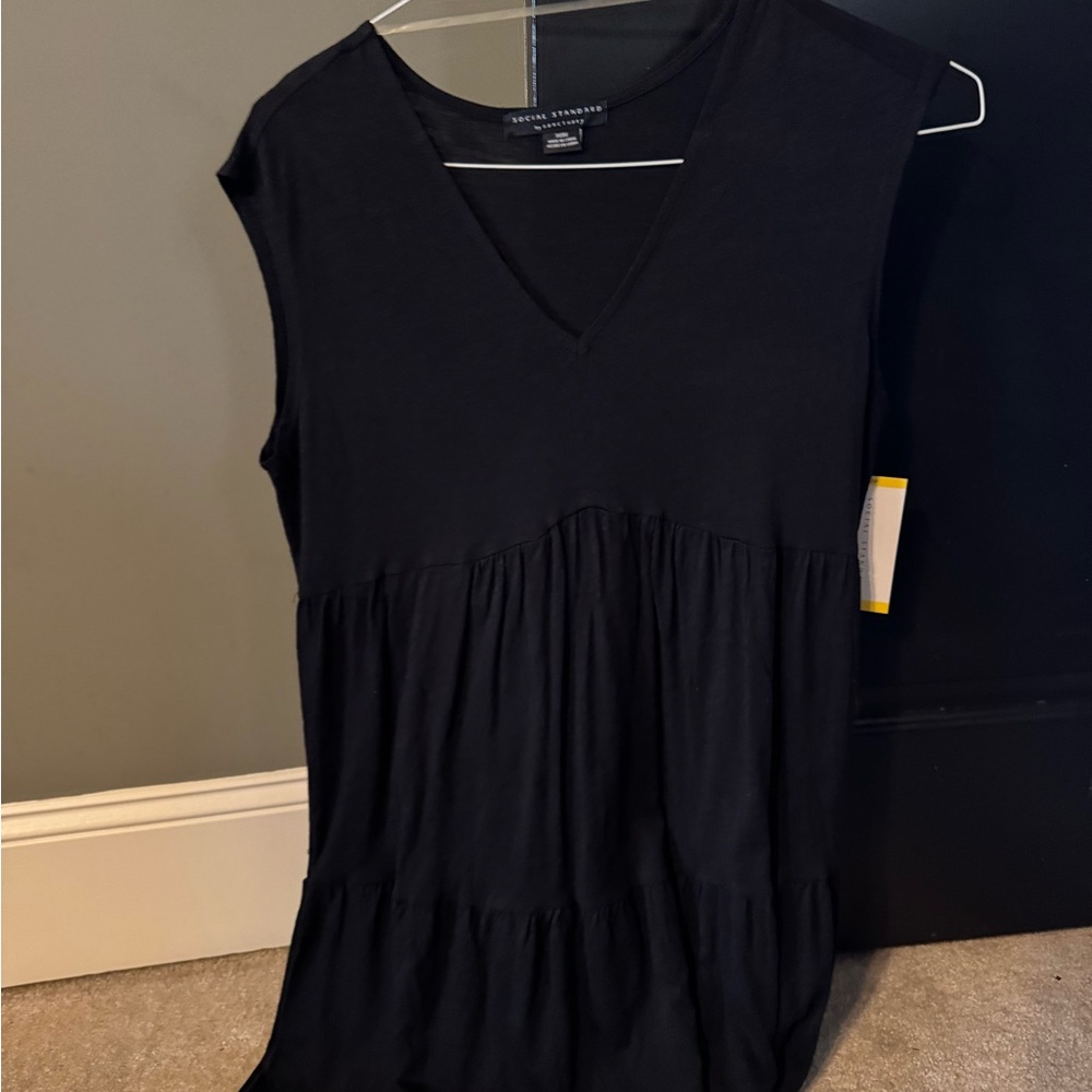 NWT Black Sleeveless Dress